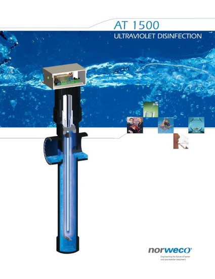 Norweco Model AT 1500 Ultraviolet Disinfection System
